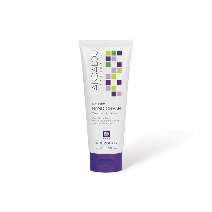 Andalou Naturals Lavender Hand Cream, 3.4 Ounce by AndalouNaturals