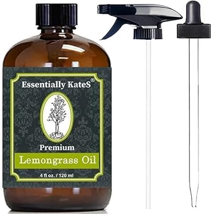 Lemongrass Essential Oil 4 Fl Oz by EssentiallyKateS