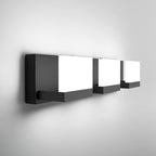 Tipace Black LED Vanity Lighting Fixture Modern 3 Lights Vanity Lights - Image 6