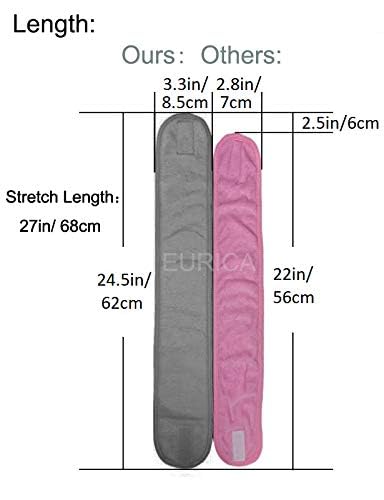 EUICAE Hair Wrap Headband, 6 Pack Non-slip Stretchable Washable Makeup Headband - Image 4