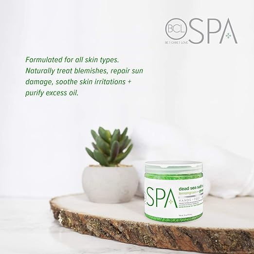 BCL SPA Lemongrass & Green Tea 4-Step Skincare Starter Kit, 16oz Each – Organic - Image 3