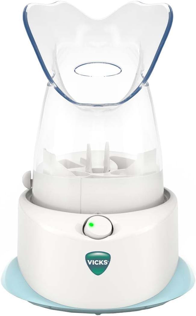 Vicks Personal Steam Inhaler for Targeted, Natural Steam Relief for Allergies by VicksDevices