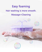 Aroveea Hair Scalp Brush Dandruff Cleaning Brush Shower Scalp Shampoo Brush - Image 3