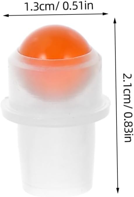 10pcs Roller Ball Inserts for Essential Oil Bottles Jade Stone Balls Perfume - Image 2