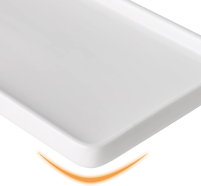 Gurygo 2 Pack 10" Bathroom Tray, Ceramic Vanity Trays - Image 4
