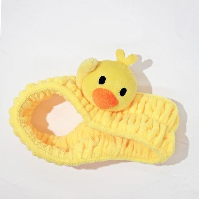 Funny Cat Headband for Women, Cute Animal Duck Frog Dinosaur Snail Kawaii Spa - Image 4