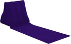 2X Inflatable Outdoor Sun Bath Beach Mat Pillows Flocking Beach Chairs - Image 2