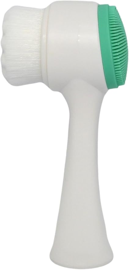 CALA Dual-Action Facial Cleansing Brush, Superfine Soft Bristles Deep Clean - Image 3