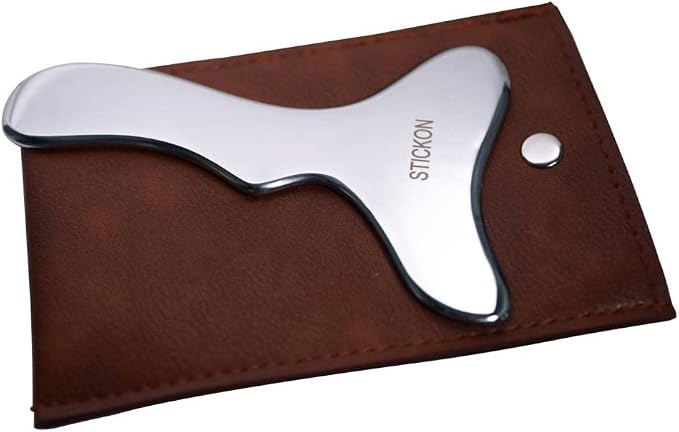 STICKON Guasha Tool Scraping Massage Tools Gua Sha Stainless Steel IASTM Tools - Image 2