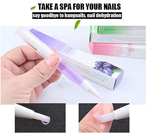 15Pcs Cuticle Oil Pen for Nail Care Products Kit Hangnail Treatment for Damaged - Image 6