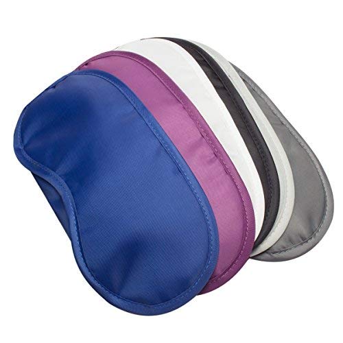 12 Pcs Multicolor Sleep Eye Mask Soft Eye Mask Cover Lightweight Blindfold - Image 6