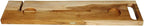 EcoDecors Eleganto 36" Live Edge Solid Teak Bath Caddy Tray - Image 6