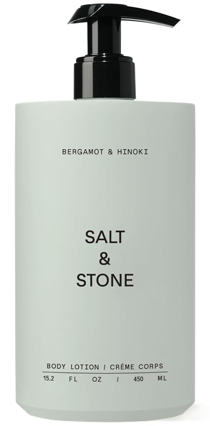 Salt & Stone Body Lotion for Women & Men | Bergamot & Hinoki | Hydrates by SaltStone