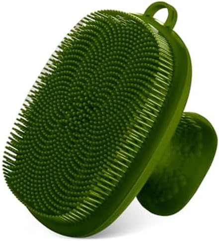 Silicone Face Scrubber for Men Facial Cleansing Brush Silicone Face Wash Brush by -100SoftSilicone-