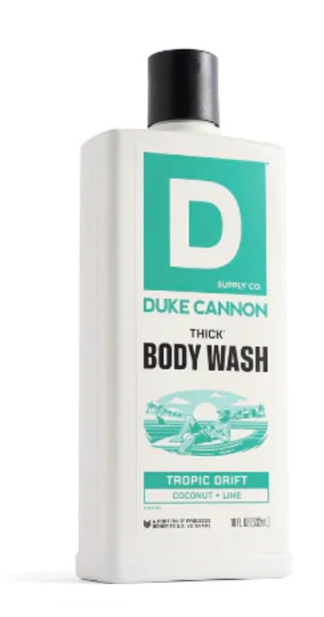 Duke Cannon THICK® Body Wash for Men – Tropic Drift, 18 oz – High-Viscosity - Image 5
