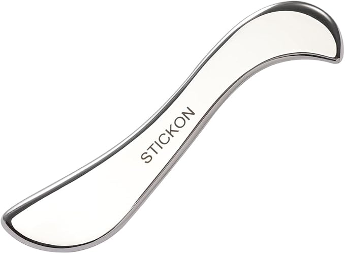 STICKON 2 in 1 Stainless Steel Gua Sha, Acupressure Pen, Muscle Scraper Tools - Image 3