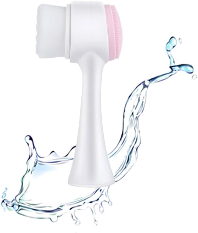 Facial Cleansing Brush 2 in 1Double-Sided Manual Facial Cleaning Brush by OHES