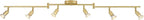 Globe Electric 57505 Payton 6-Light Foldable Track Lighting, Painted Brass - Image 7