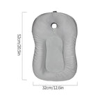 Baby Bath Mat, KAKIBLIN Baby Bath Cushion Soft Anti-Slip Bath Pad Toddler Bath - Image 6