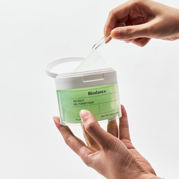 Biodance Sea Kelp Gel Toner Pads, Calming Toner Pads - Image 2