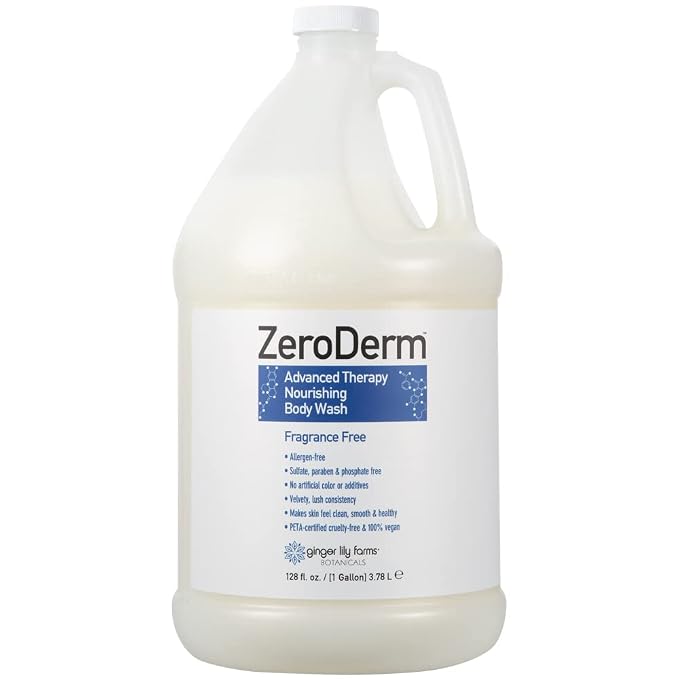 Ginger Lily Farms Botanicals ZeroDerm Advanced Therapy Nourishing Body Wash by GingerLilyFarms