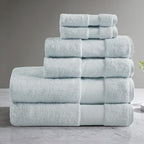 Madison Park Turkish 100% Cotton 600Gsm Luxury Premium Thick Soft Absorbent - Image 2