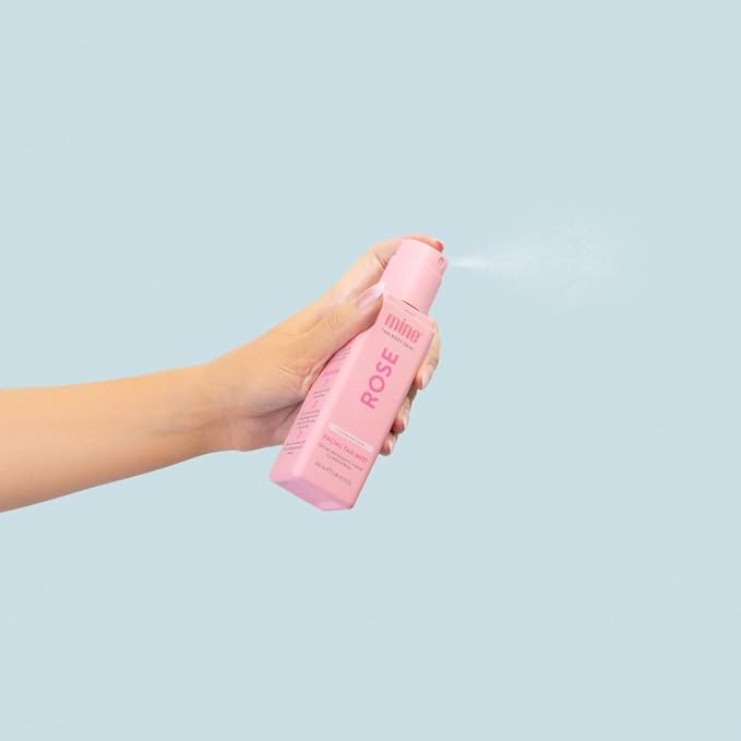 Minetan Rose Face Tan Mist | Clear Facial Self Tanning Spray | Gradual Daily - Image 4