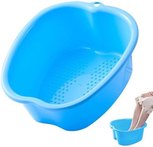 Foot Soaking Tub Large Size Foot Basin Sturdy Soaking Feet Bucket Massager Tub by Chpbolly