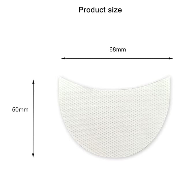 Faiteary 150pcs Eyeshadow Shields, Lint Free Eyeshadow Stencil Gel Pad Under - Image 5