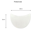Faiteary 150pcs Eyeshadow Shields, Lint Free Eyeshadow Stencil Gel Pad Under - Image 5