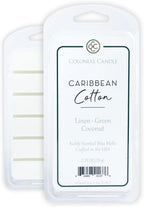 Colonial Candle Caribbean Cotton Scented Wax Melts, Wax Melt Warmer Cubes - Image 3