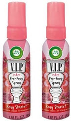 Air Wick V.I.P. Pre-Poop Toilet Spray | Rosy Starlet Scent | Contains Essential - Image 2