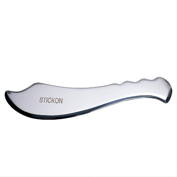 STICKON Guasha Tool Scraping Massage Tools Gua Sha Stainless Steel IASTM Tools by STICKON