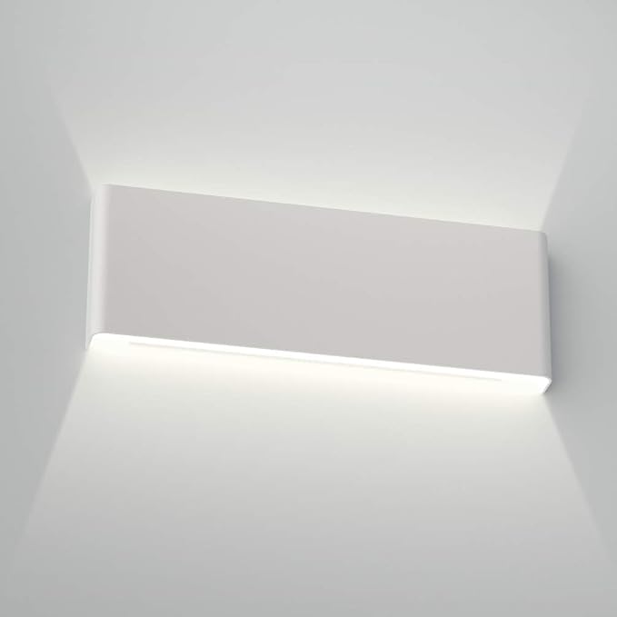 Aipsun 15.75in Matte White Modern Vanity Light Up and Down LED Vanity Light by Aipsun