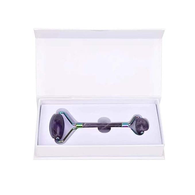 Jade Roller, Face Roller, Facial Beauty Roller Skin Care Tools, Quartz Massager - Image 6