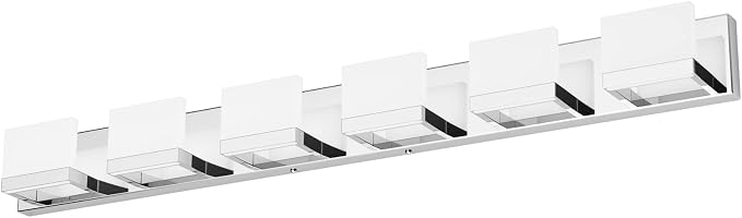 Tipace 6 Lights Dimmable LED Modern Vanity Lights by Tipace
