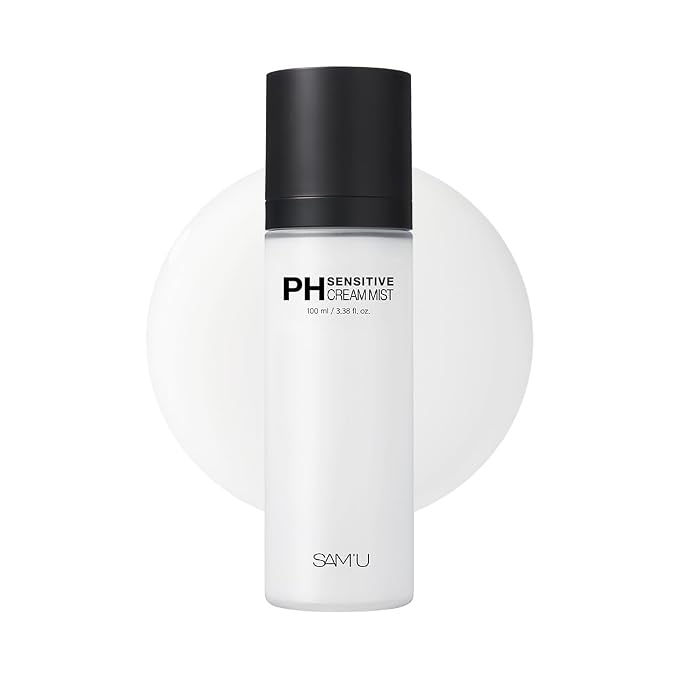 SAM'U PH Sensitive Cream Mist, Ceramide Face Mist, Hypoallergenic Facial Spray by SAMUOFFICIAL