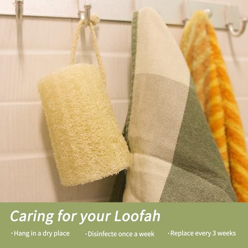 6Pack Luffa Sponges Gentle Exfoliating Body Scrubber - Image 6
