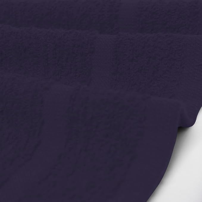 Avalon Towels Cotton Washcloths 24-Pack – 12 x 12 Inch Plum Super Soft & - Image 5