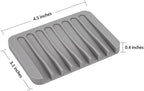 4PCS Silicone Soap Dishes for Shower, Upgrade Self-Draining Bar Soap Holder - Image 7
