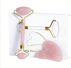 Jade Roller Gua Sha Tools – Nature Gua Sha Facial Tool Skin Tightening Face by LSXKAMIX