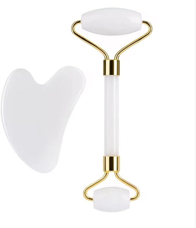 Gua Sha Facial Tool and Jade Roller Set –Anti-Aging Tools - Image 9