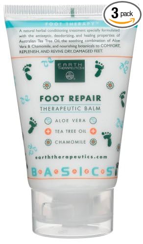 Earth Therapeutics Foot Repair Balm, 4-Ounce Tube by EarthTherapeutics