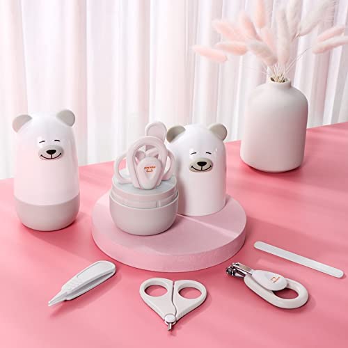 Baby Nail Clippers Set with Cute Case, Infant Fingernail and Toenail File Kit - Image 2
