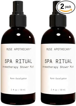 Muse Apothecary Spa Ritual Pure Eucalyptus Oil Shower Mist by MuseApothecary