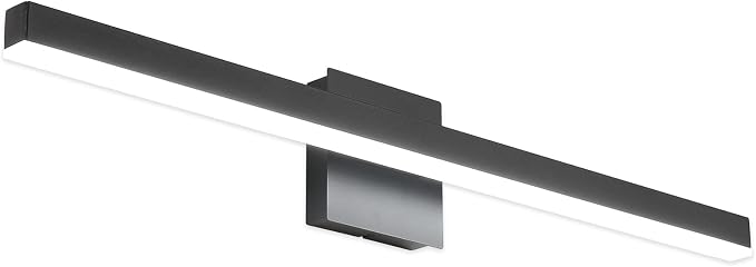 Joossnwell Modern Vanity Light Fixtures Matte Black Aluminum Bar Lighting by Joossnwell