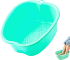 Ytterbium Foot Soaking Bath Basin, Large Massage Foot Soaking Tub, Plastic Home by Unknown