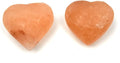 2 Pcs Heart Shape Himalayan Salt Massage Stones Hot Massage Cold Massage Stones by QYLHH