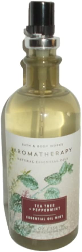Bath and Body Works Aromatherapy Tea Tree + Peppermint Pillow Mist 5.3 Fl Oz - Image 3