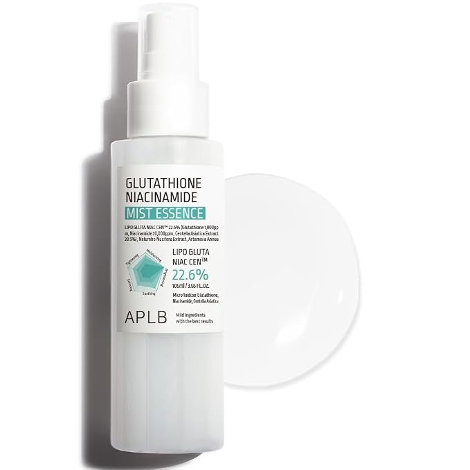 APLB Glutathione Niacinamide Mist Essence | LIPO GLUTA NIAC CEN™ 22.6% 3.55 by APLB
